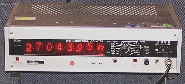 Der Zähler DIC3356
